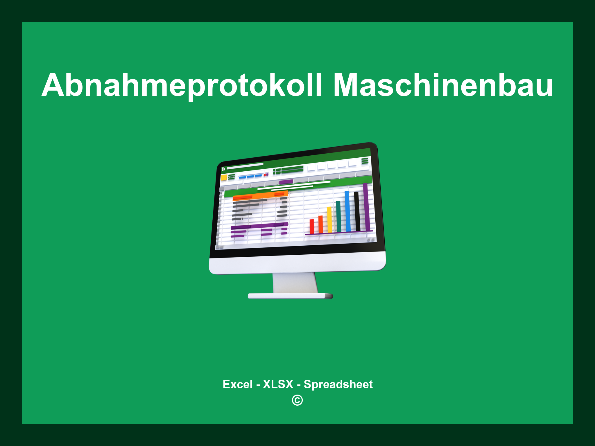 Abnahmeprotokoll Maschinenbau