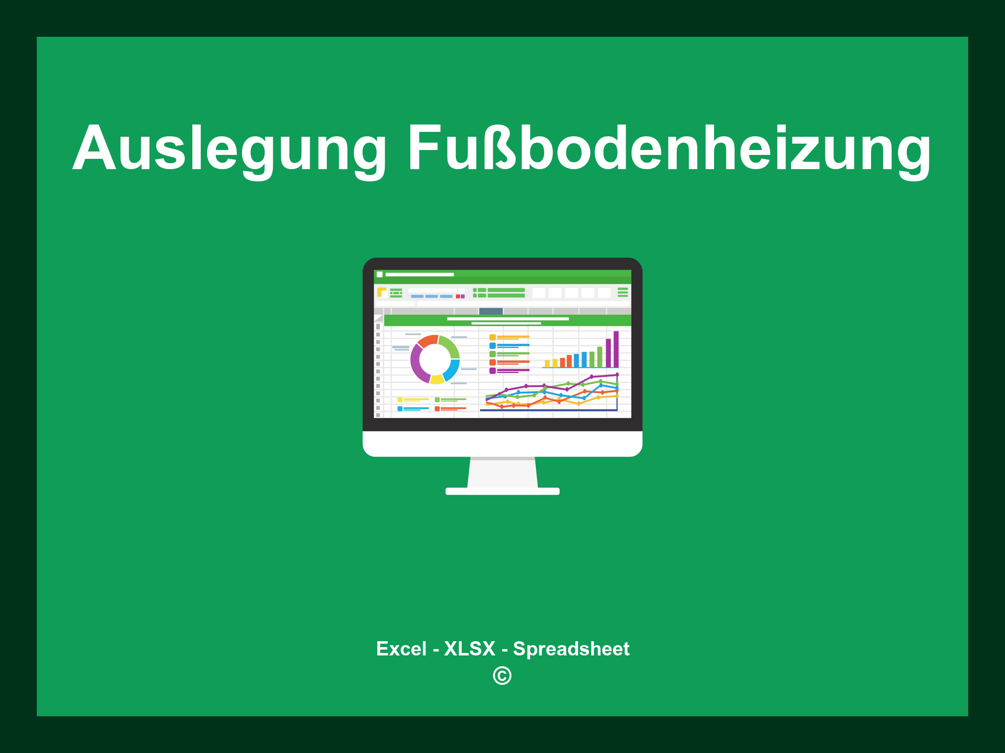 Auslegung Fußbodenheizung Excel