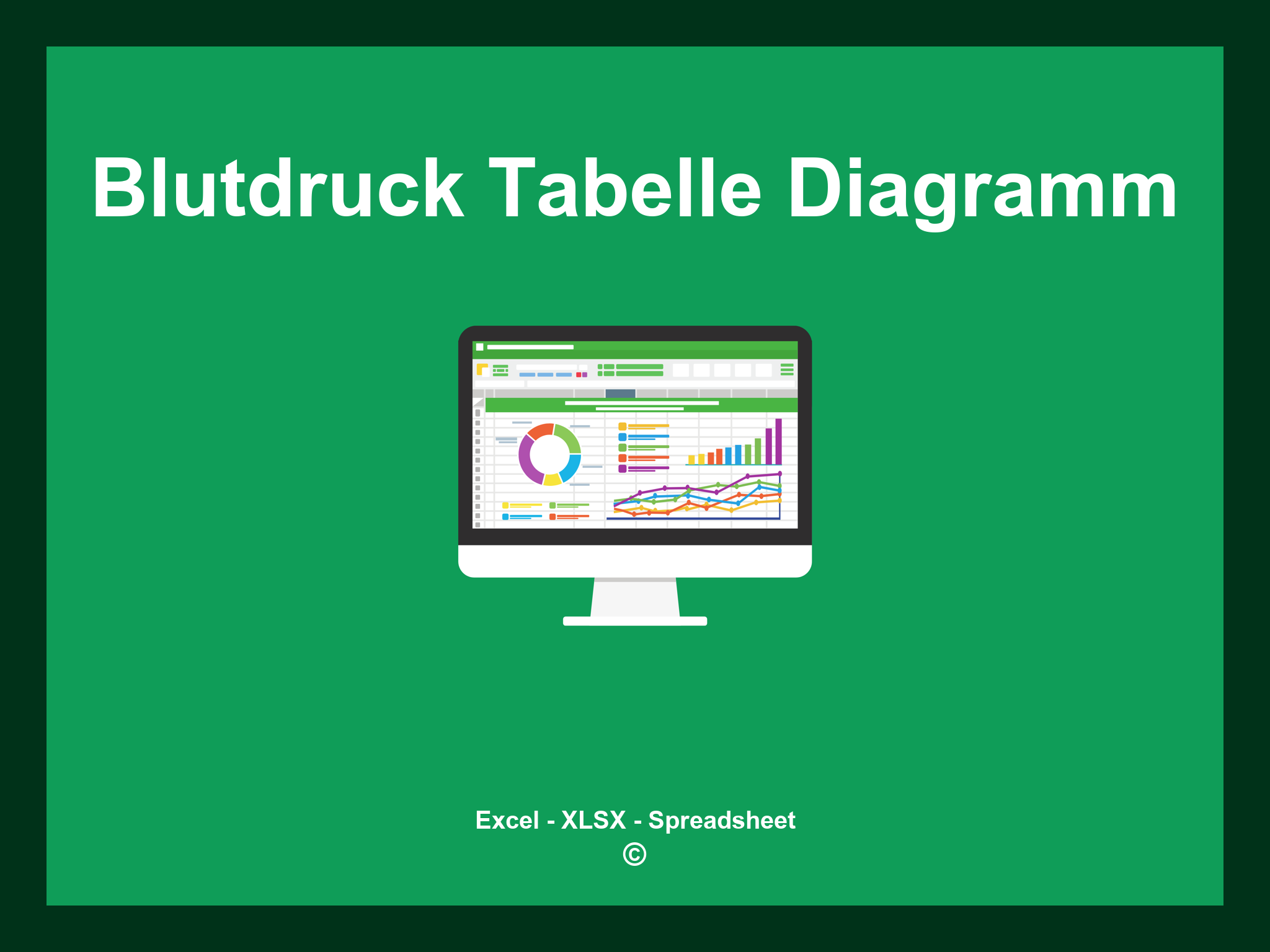 Blutdruck Excel Tabelle Diagramm
