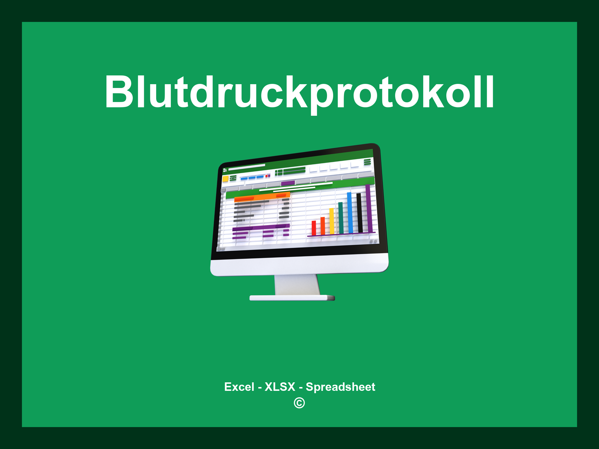 Blutdruckprotokoll Excel