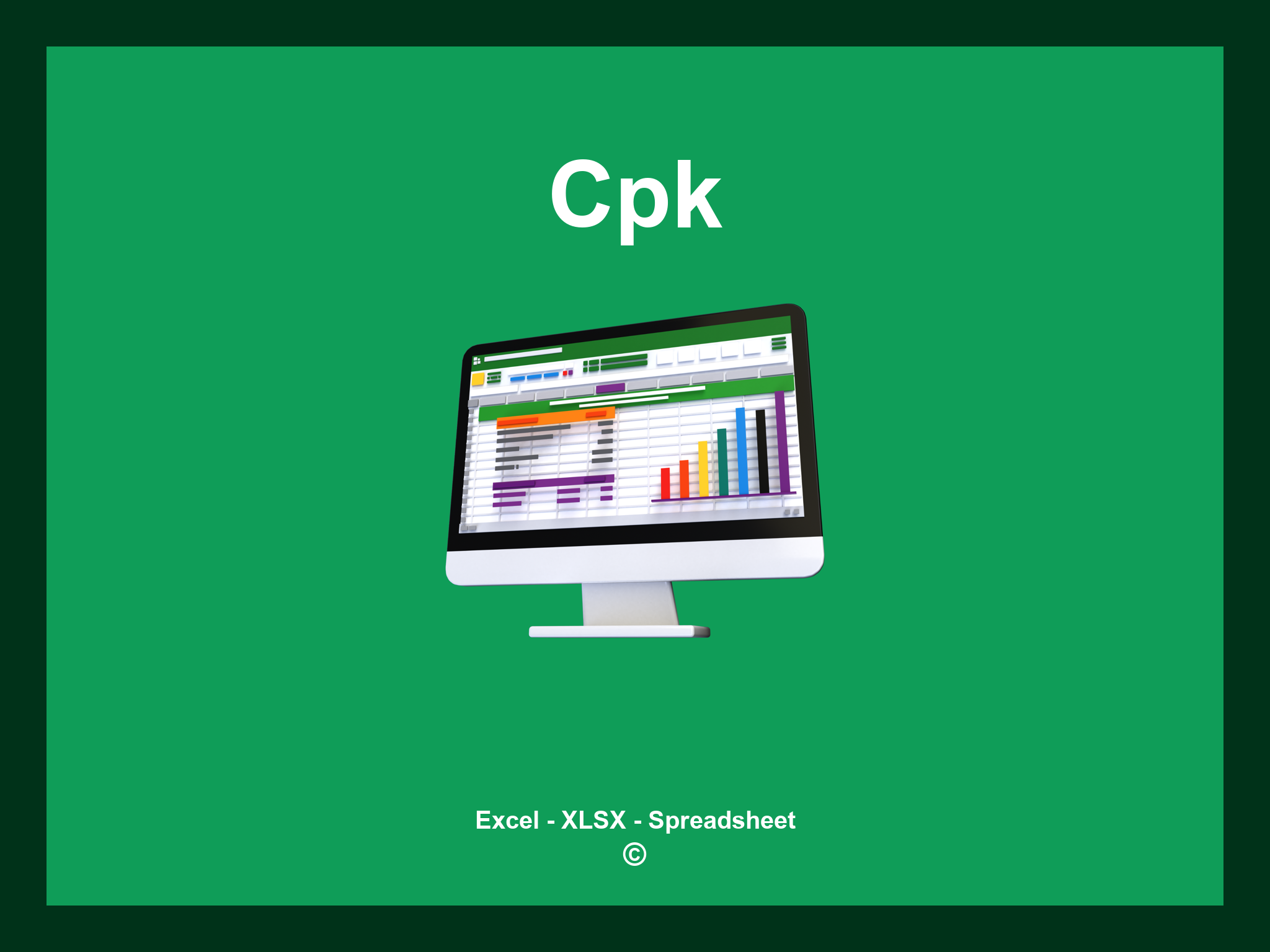 Cpk Excel