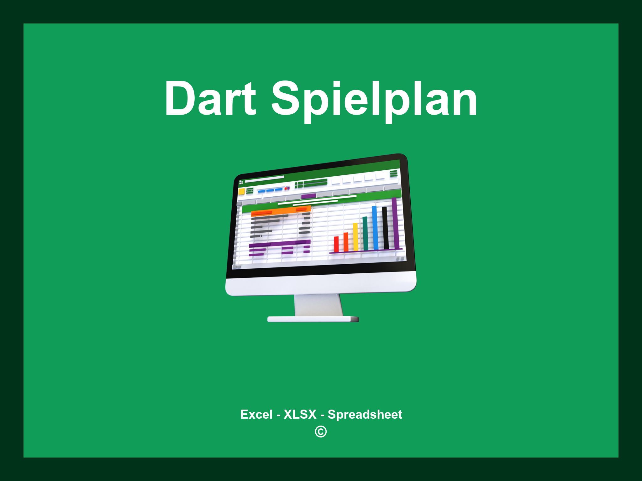 Dart Spielplan Vorlage