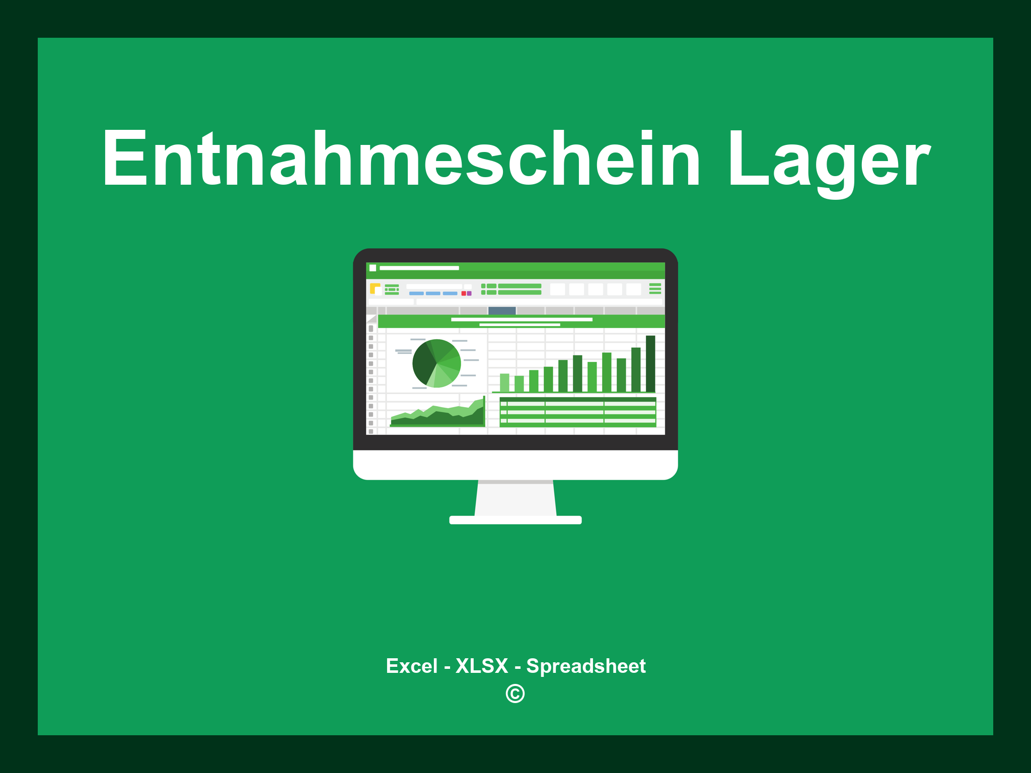 Entnahmeschein Lager Vorlage