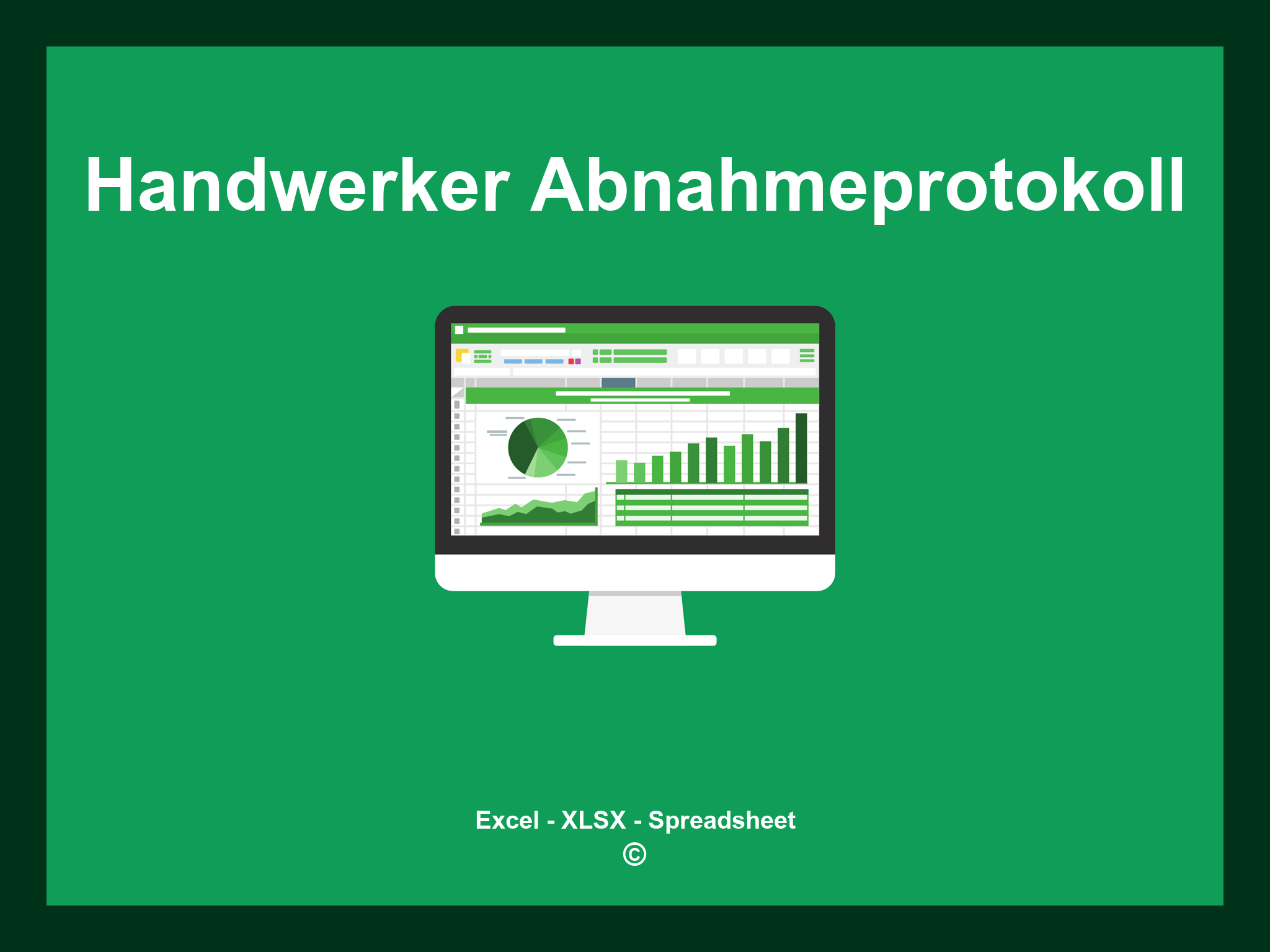 Handwerker Abnahmeprotokoll Vorlage Excel