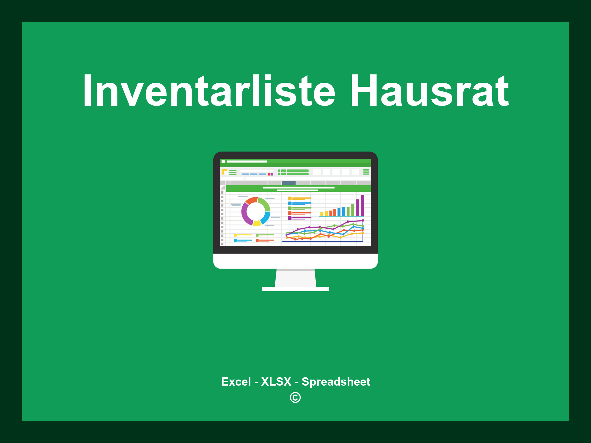 Inventarliste Hausrat Vorlage Excel