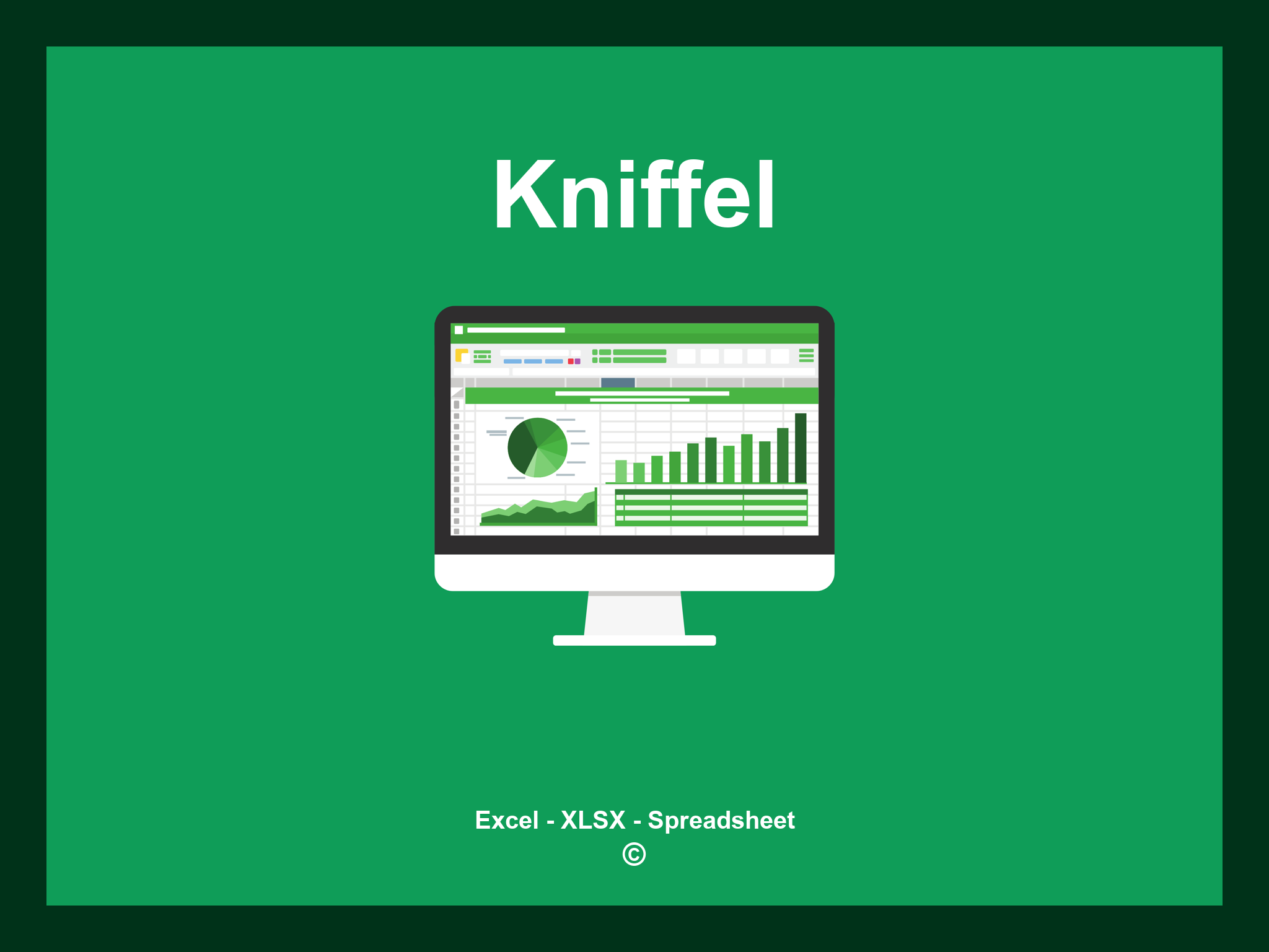 Kniffel Vorlage