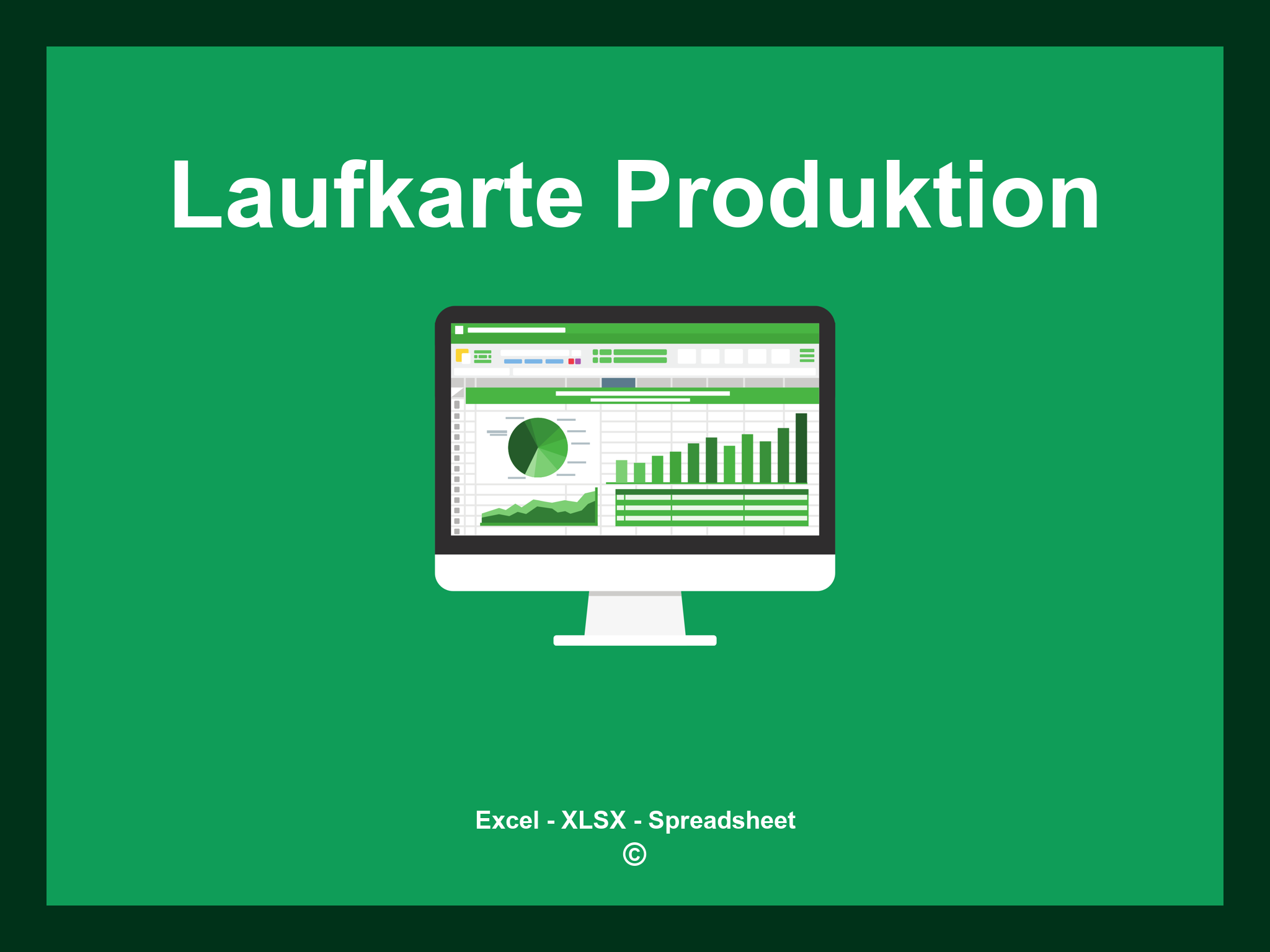 Laufkarte Produktion Vorlage