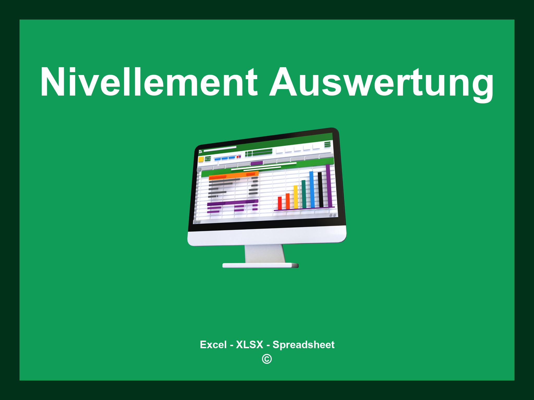 Nivellement Auswertung Excel