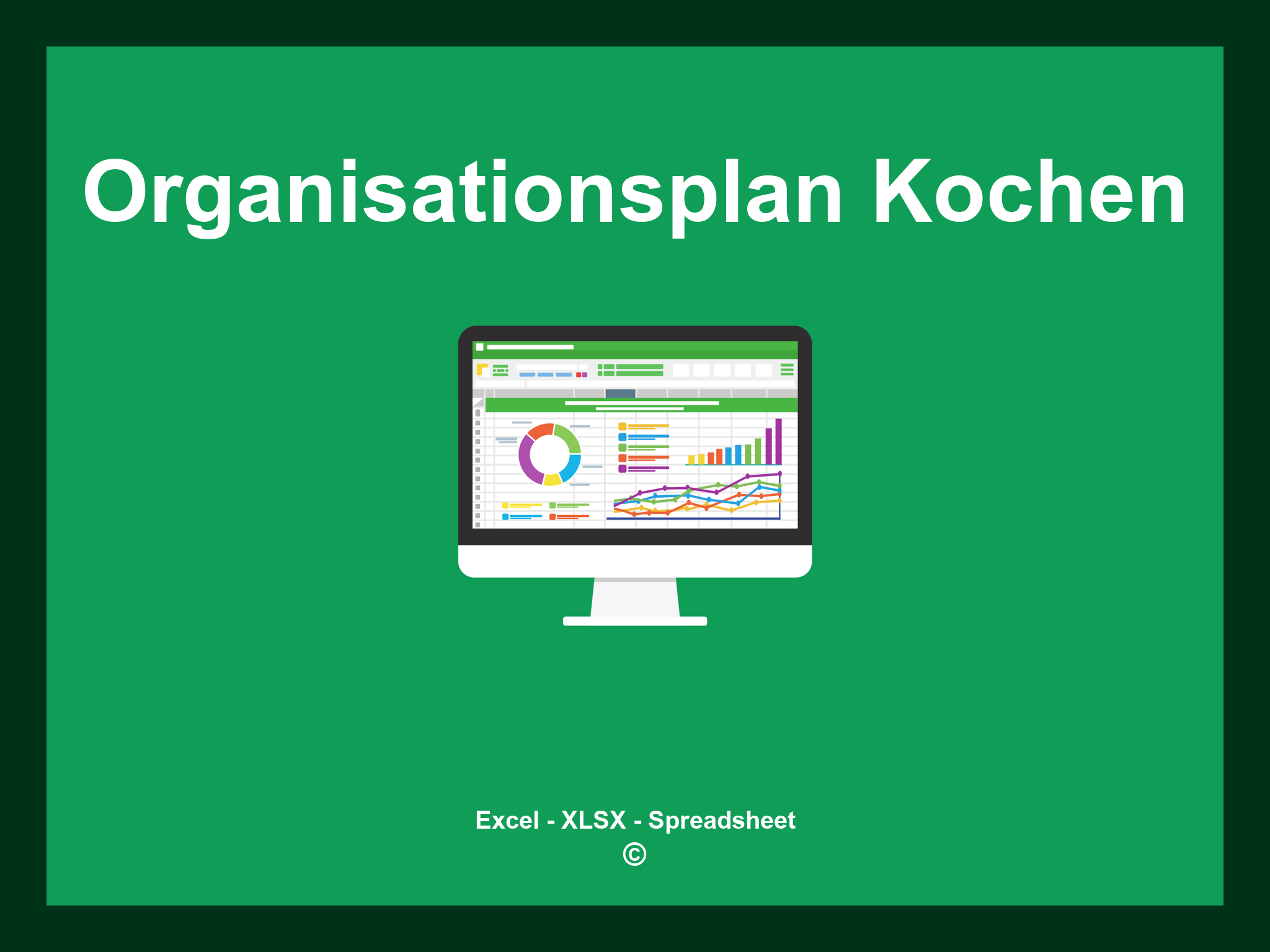 Organisationsplan Kochen Vorlage