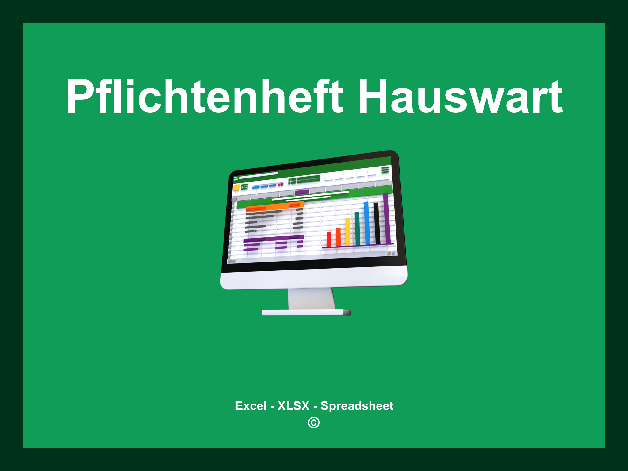 Pflichtenheft Hauswart Vorlage Excel
