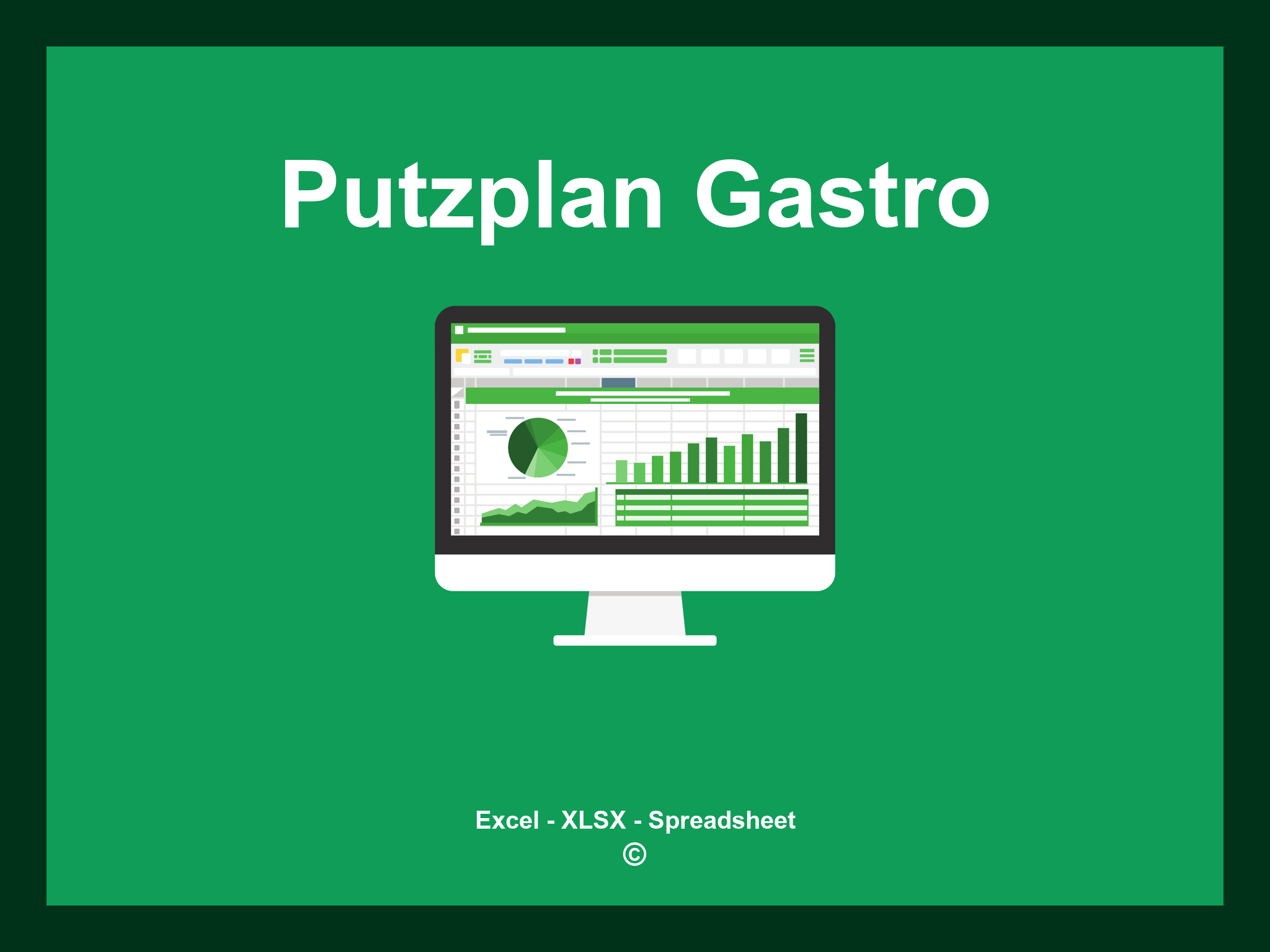 Putzplan Gastro Vorlage