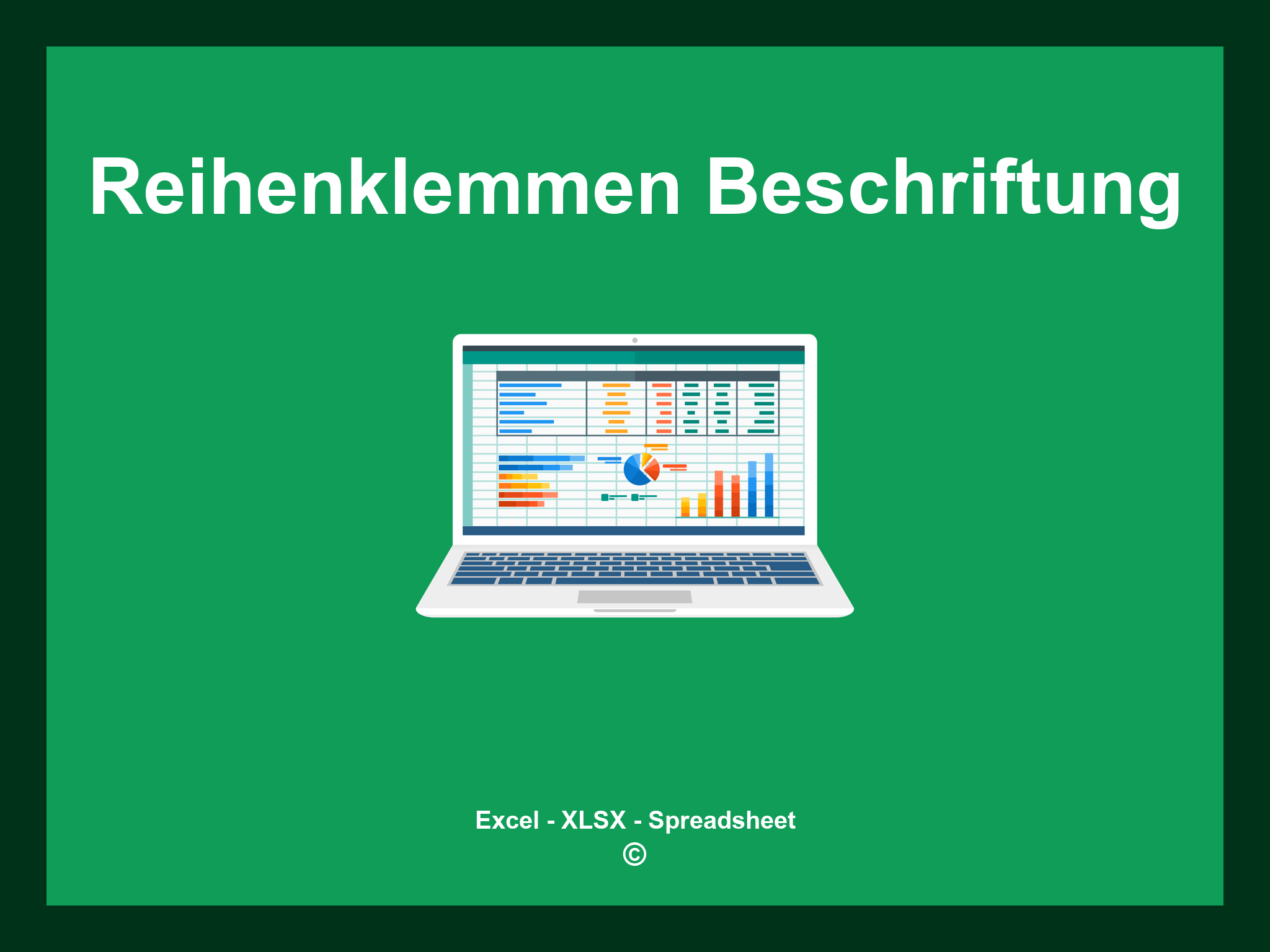 Reihenklemmen Beschriftung Vorlage