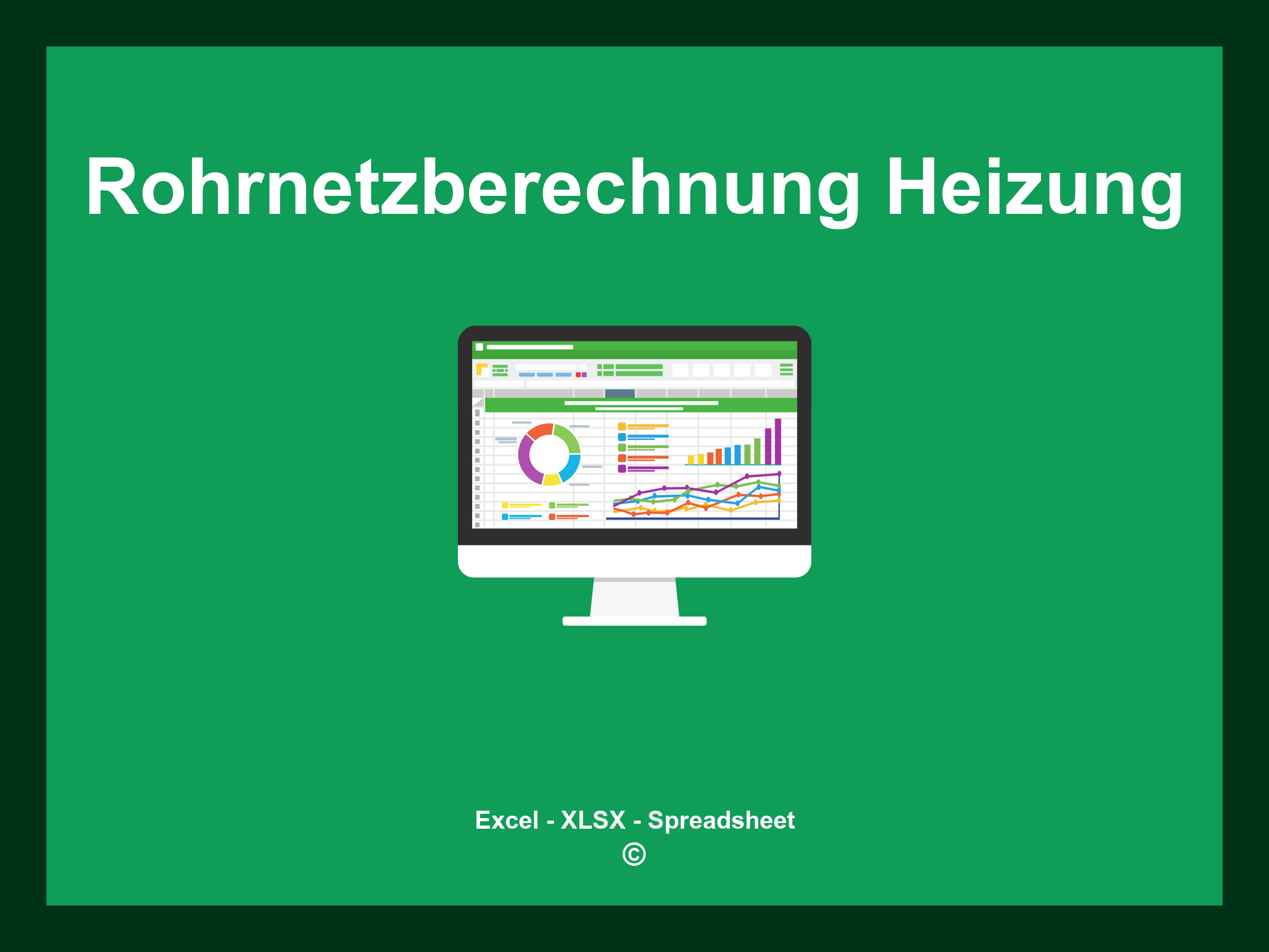 Rohrnetzberechnung Heizung Excel