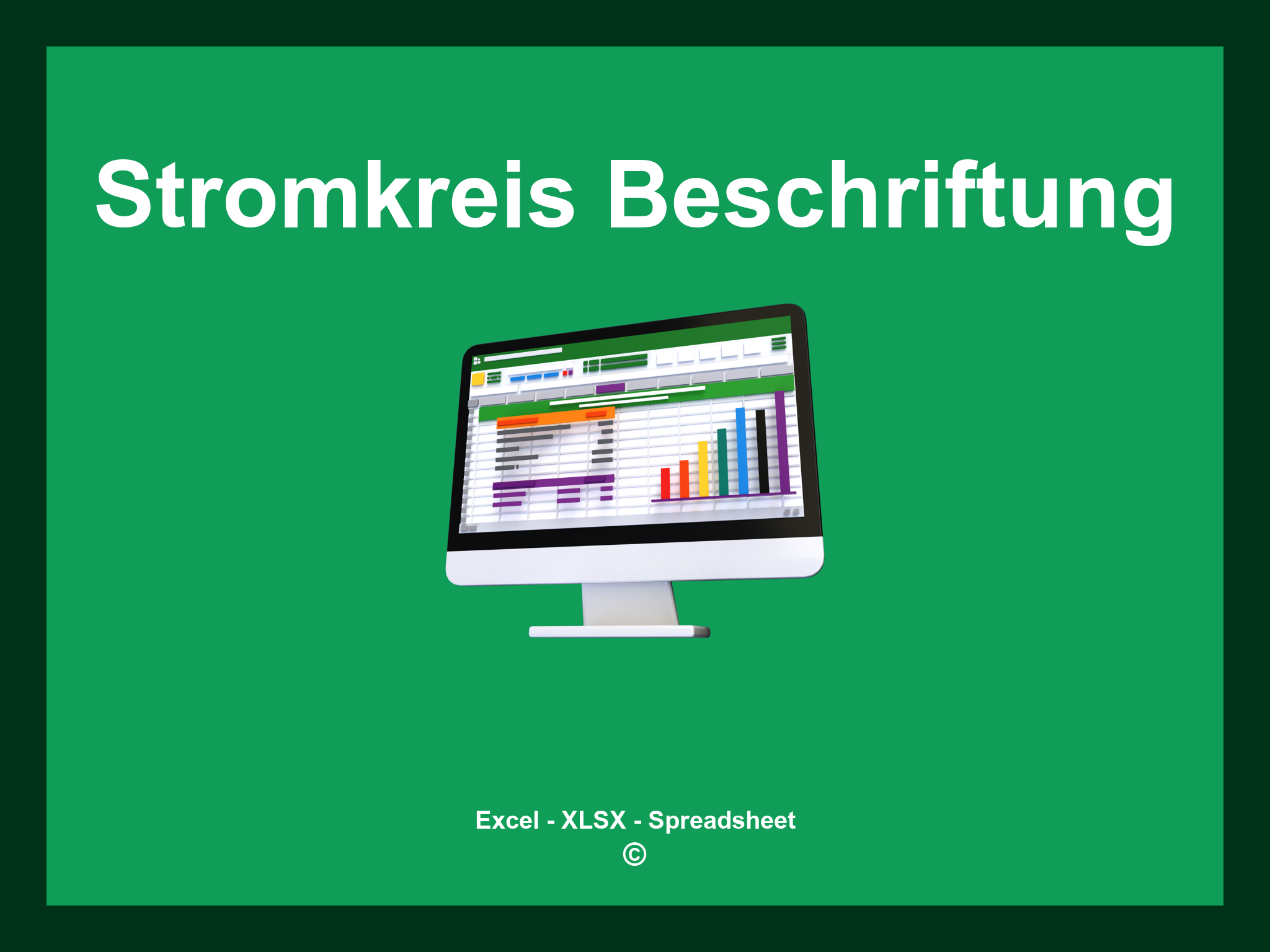 Stromkreis Beschriftung Vorlage