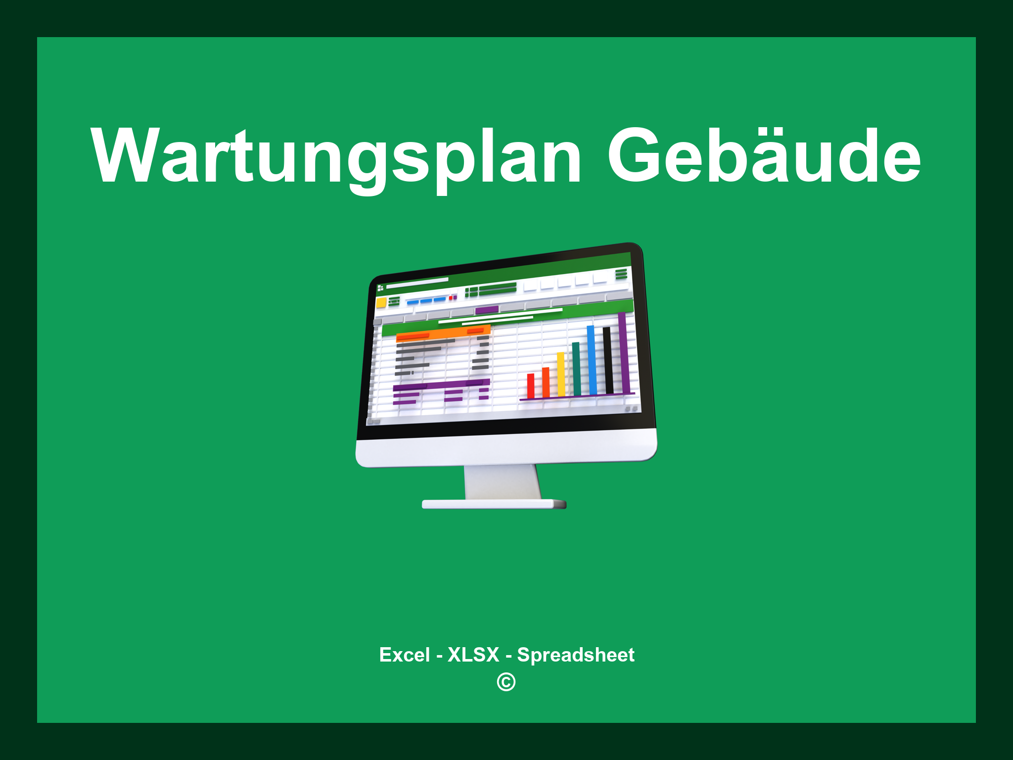 Wartungsplan Gebäude Excel